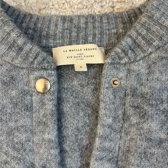 Sezane Gray Women's Sweater - Picture 2 of 5